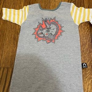 Rags to raches dinosaur onesie